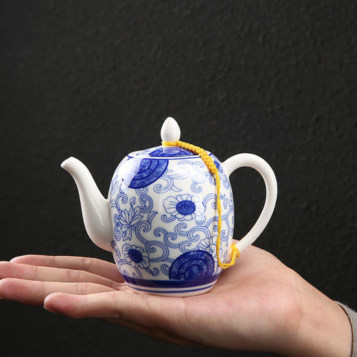 尚置丨青花陶瓷功夫茶具 一壶六杯 商品图3