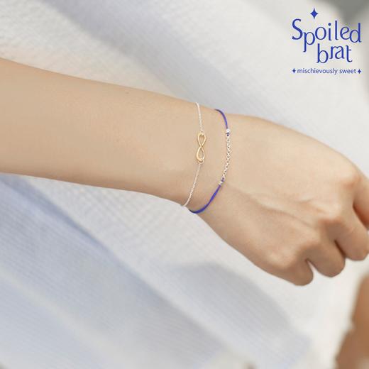 SpoiledBart Jewelry 14K注金 纯银  彩色 手绳  搭配 “无穷”手链 商品图8