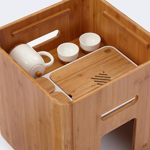 楠木茶几凳 | 可桌、可凳、可收纳的多功能家具 商品图3