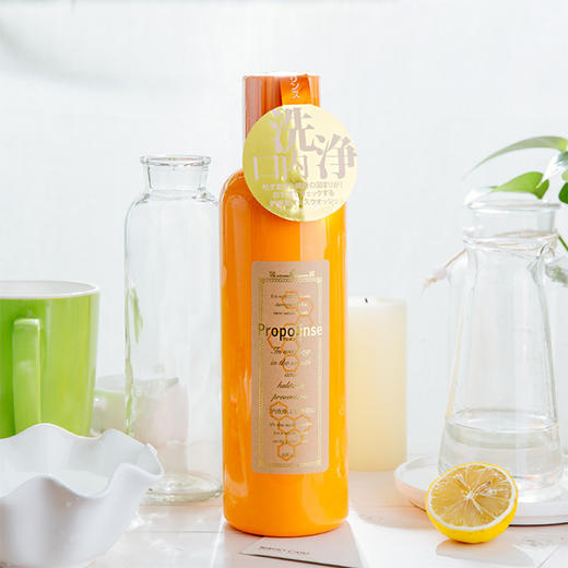 「30秒漱出清新口气」超大罐600ml装王菲款 Propolinse比那氏蜂胶漱口水 600ml 口气清新剂 去口臭漱口液 香港直邮 商品图1