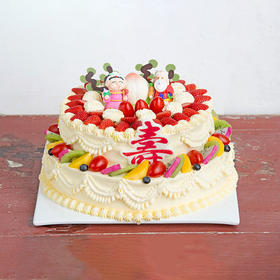 寿比南山蛋糕-6磅468元-bf