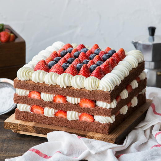 莓园蛋糕-2磅198元/3磅248元/4磅288元（濮阳） 商品图0