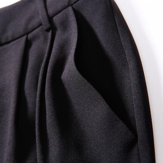 EITIE爱特爱夏季新款简约时尚百搭通勤OL修身长裤九分裤女裤5505213 商品图6