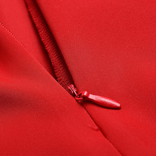 EITIE爱特爱商场同款夏季通勤纯色气质OL翻领连衣裤裙5507256 商品图4