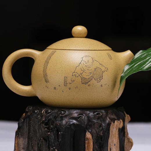 【纳福迎祥】徐国良大师手工紫砂壶