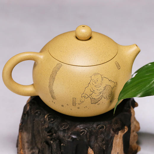 【纳福迎祥】徐国良大师手工紫砂壶