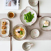 摩登主妇日式漫舞樱花系列手绘陶瓷餐具米饭碗汤碗面碗寿司盘菜盘1 商品缩略图0