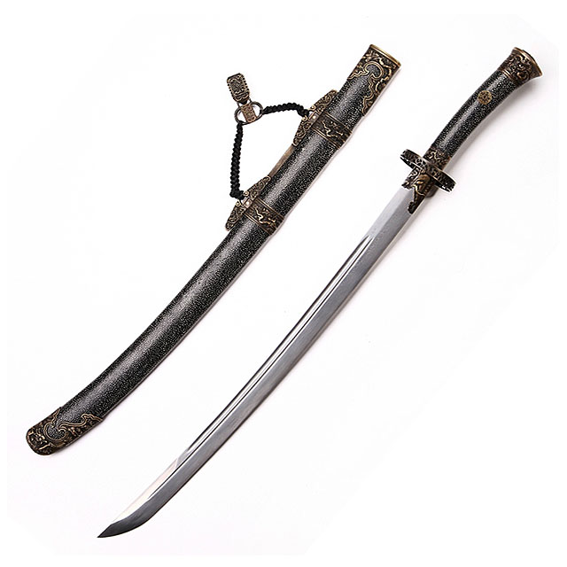 蒋氏刀剑 龙腾清刀未开刃