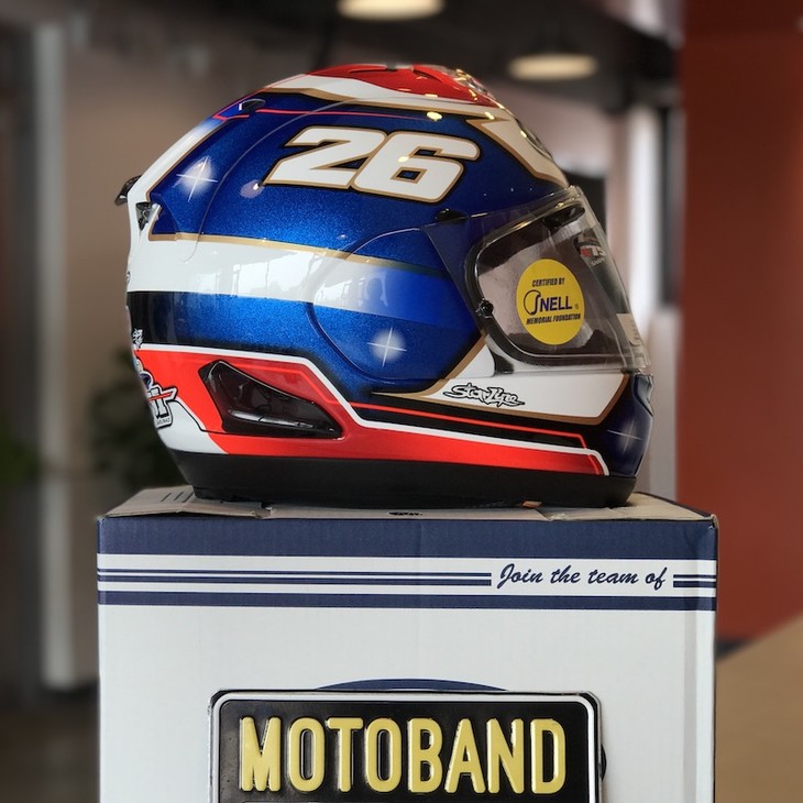 arairx7x佩德罗萨pedrosa侍带刀侍卫摩托车头盔