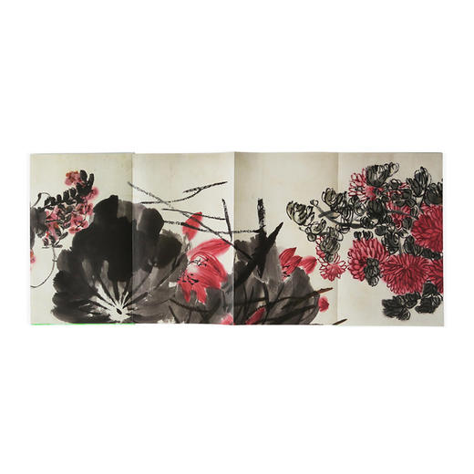 【中信美术馆】齐白石·折枝花卉图、四色梅花图 商品图1