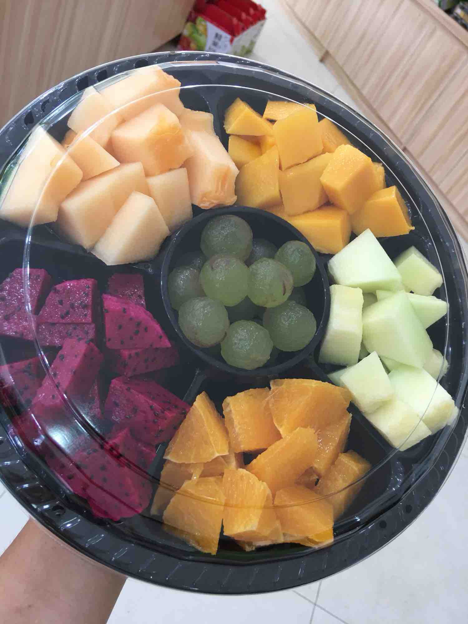 宏丰精选新鲜果切全部新鲜水果现切6格6种水果花一份价格吃不同水果
