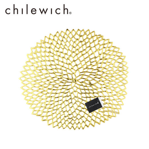 Chilewich 压制大丽花-圆形餐垫 多色可选 商品图0
