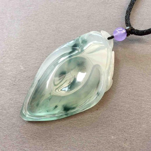 翡翠高冰种飘花凤凰，林双作品 商品图4