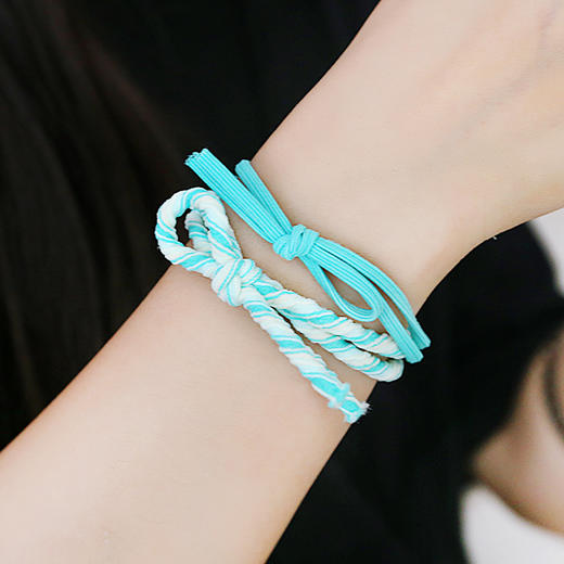 发圈9件套组合装发饰头饰头绳韩国简约橡皮筋发箍女生扎头发绳