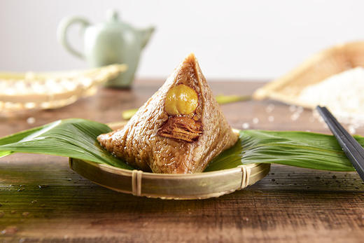 新鲜板栗肉粽下单请下2个真空包装是2个