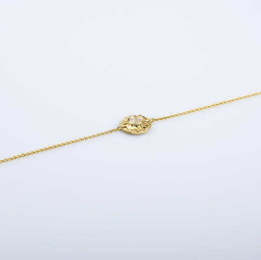 爱莎许愿工艺 日月星系列 太阳花手链 商品图2