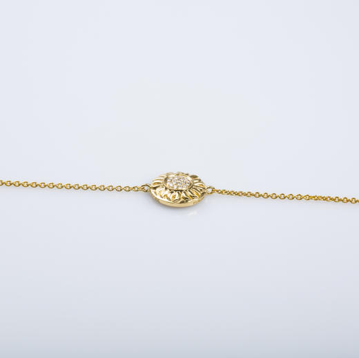 爱莎许愿工艺 日月星系列 太阳花手链 商品图1