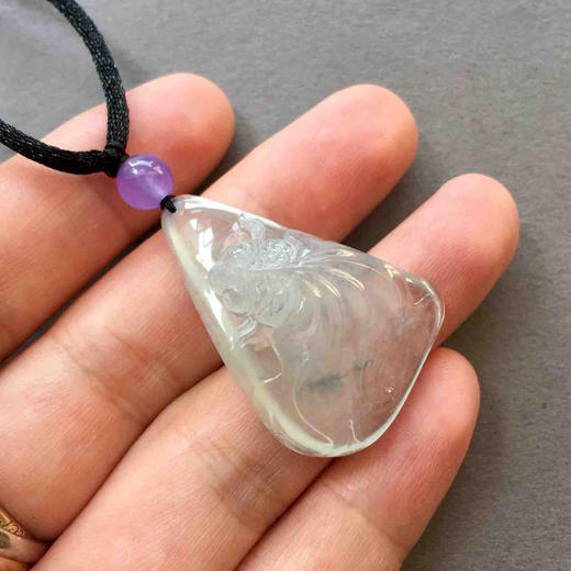 翡翠高冰种金鱼，金玉满堂 商品图5