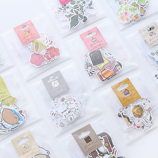 可爱手帐纸质装饰贴纸包 文具