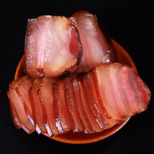 【湘西特产】湘西农家土猪自制烟熏腌肉500g 包邮 商品图1
