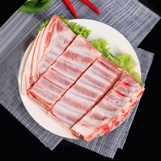 宁鑫|盐池滩羊羊小排 454gx2袋装 新鲜现杀鲜冻滩羊肉 商品图1