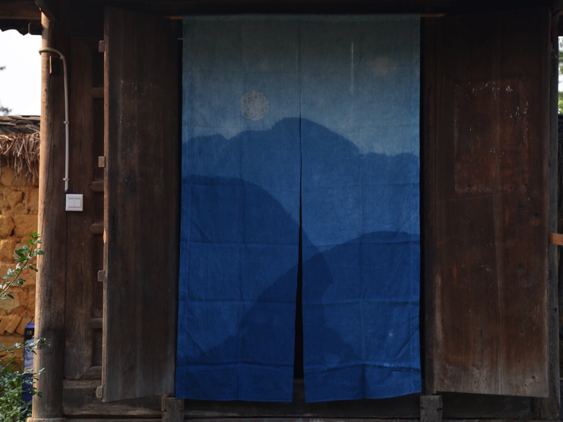 山水门帘【定制】 ○ 布丹