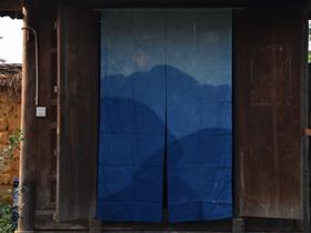 山水门帘【定制】 ○ 布丹