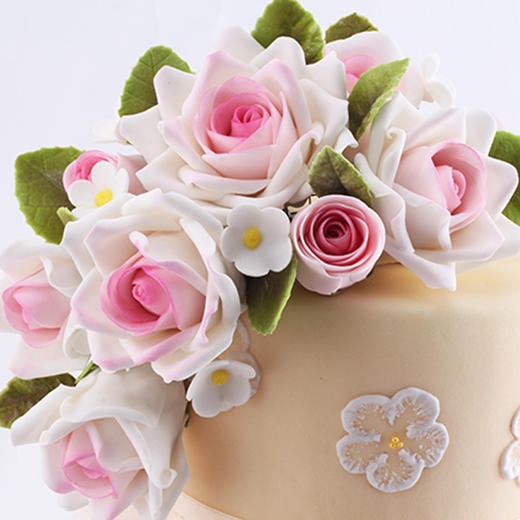 玫瑰之恋婚礼蛋糕 商品图10