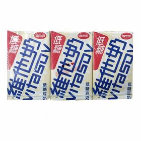 香港进口 维他奶低糖豆奶250ml*6盒/组
