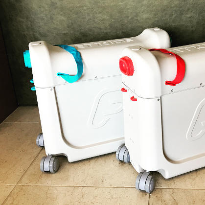 挪威杰卡森 JetKids BedBox 儿童多功能行李箱！一箱多用，睡床 + 行李箱 + 骑行玩具！升舱神器，行李箱变机舱床，两色可选 商品图5