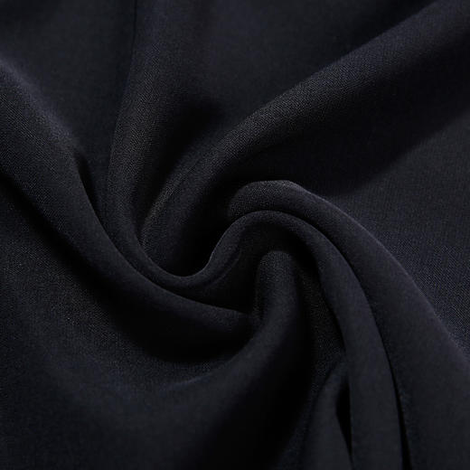 EITIE爱特爱商场同款春夏新款黑白拼接七分袖T恤宽松上衣女5313005 商品图4