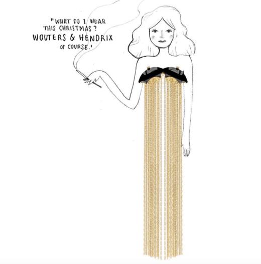 北京仓｜Wouters & Hendrix-Onyx-黑玛瑙 流苏 耳环（微瑕）［比利时设计师］ 商品图3