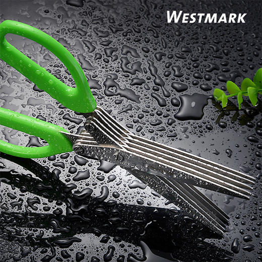 德国原装进口Westmark多功能剪刀切菜器厨房小工具不绣钢剪子 商品图0