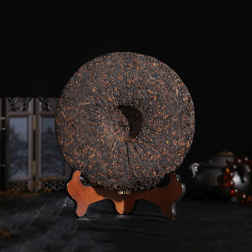 云子-醇珍熟饼云南普洱茶 357克 2011年