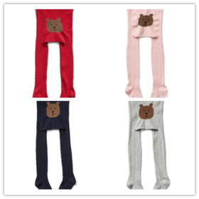 【纯色2双组合】 0-16岁裤袜 春秋冬三季可穿 打底裤 袜子 屁股立体裁剪