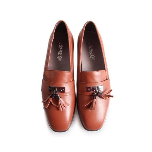 女式牛皮流苏鞋4871C 商品图6