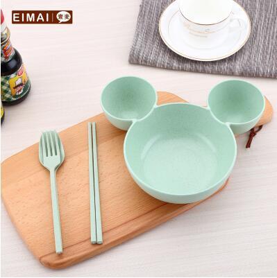 【赠品】米奇造型餐具碗筷勺三件套装 商品图2