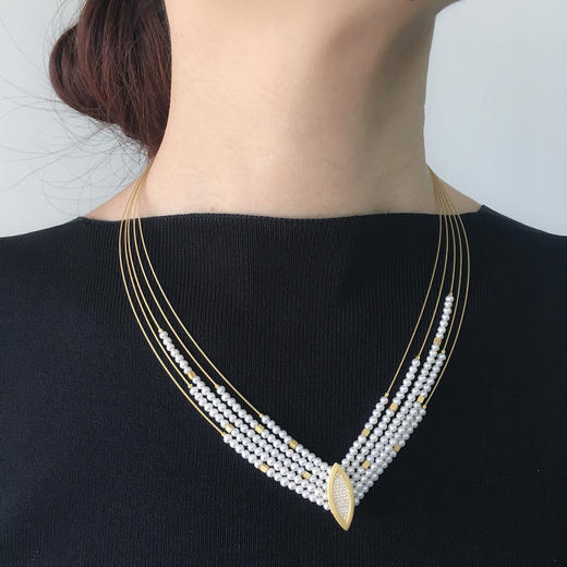 北京仓｜BERND WOLF-Valesa-珍珠 项链［德国设计师］ 商品图0