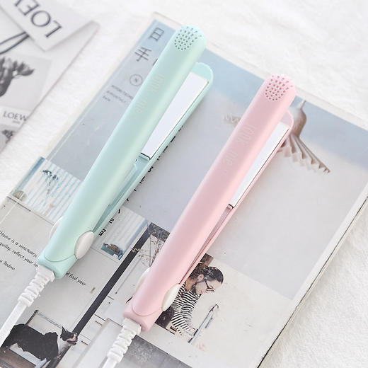 包邮迷你便携夹板直卷两用卷发器拉直板卷空气刘海发棒大卷内扣不伤发