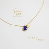 九月诞生石  青金石 项链 商品缩略图0
