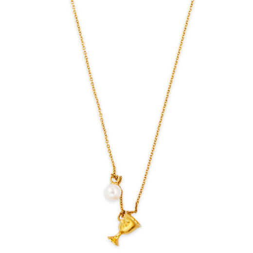 爱莎许愿工艺 圣杯项链 商品图1