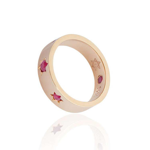 爱莎许愿工艺 高定系列 爱之光戒指 商品图0