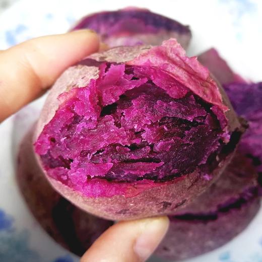 越南农家紫薯迷你新鲜番薯小紫薯仔地瓜红薯生甜红薯5斤装包邮 商品图5