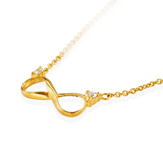 爱莎许愿工艺 魔法符系列 无穷大项链 商品图1