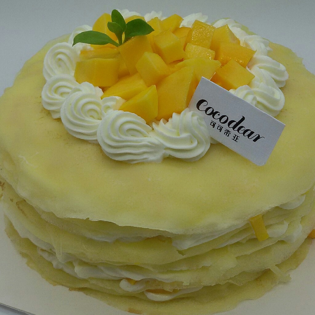 千层芒果蛋糕