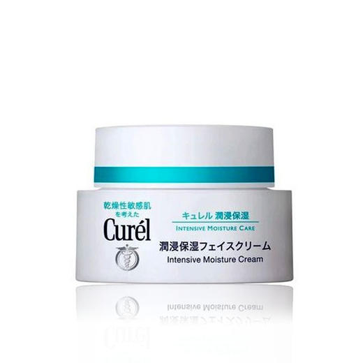 【干皮救星】日本花王Curel珂润润浸保湿滋养深层乳霜面霜进口 40g 商品图1