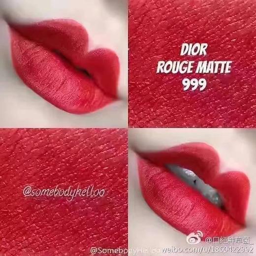 【现货】Dior迪奥 烈焰蓝金唇膏 CD口红 傲姿唇膏 3.5g 999 商品图7