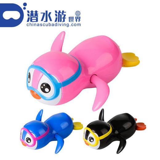 潜水企鹅发条上弦玩具 - 新款网红潜水玩具 商品图0