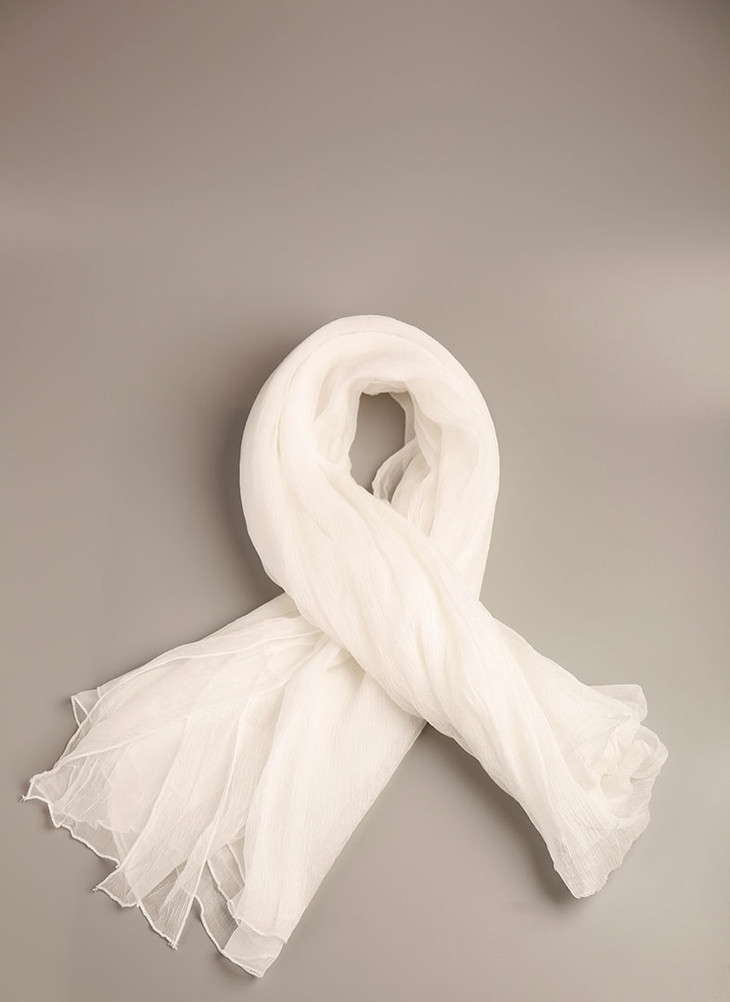 天然桑蚕丝围巾