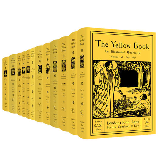 黄面志 全13卷 Yellow Book 原版影印十三卷 19世纪英国知名文艺季刊 商品图2